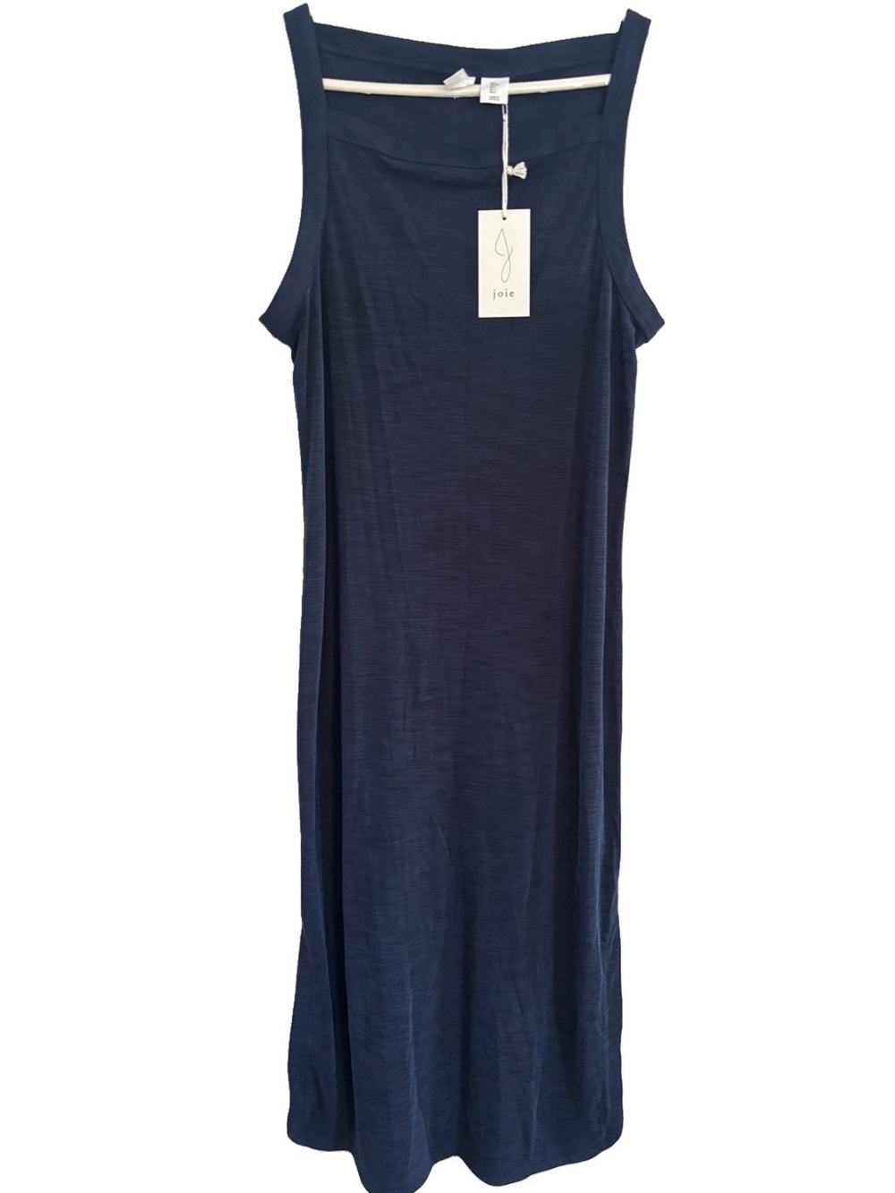 Joie NWT Navy Blue Long Square Neck Tank Dress Size Large